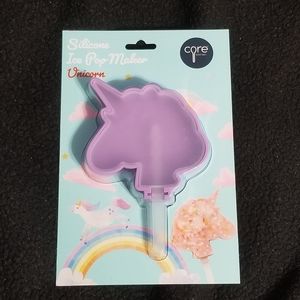 Unicorn popsicle mold